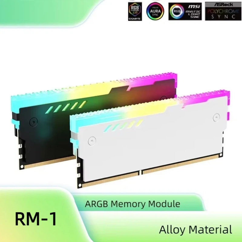 Ddr4 Desktop Ram - PCメモリヒートシンク RM-1 RAM冷却ベスト 5V-3PIN ARGB RAMヒートシンク