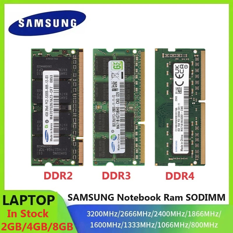 Ddr4 2400Mhz - サムスンラップトップメモリア DDR4 DDR3 DDR2 SODIMM Ram