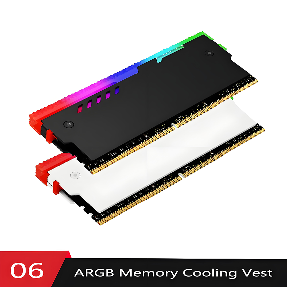 Ddr2 Ram - デスクトップパソコン RAM ヒートシンク ARGB DDR5 DDR4