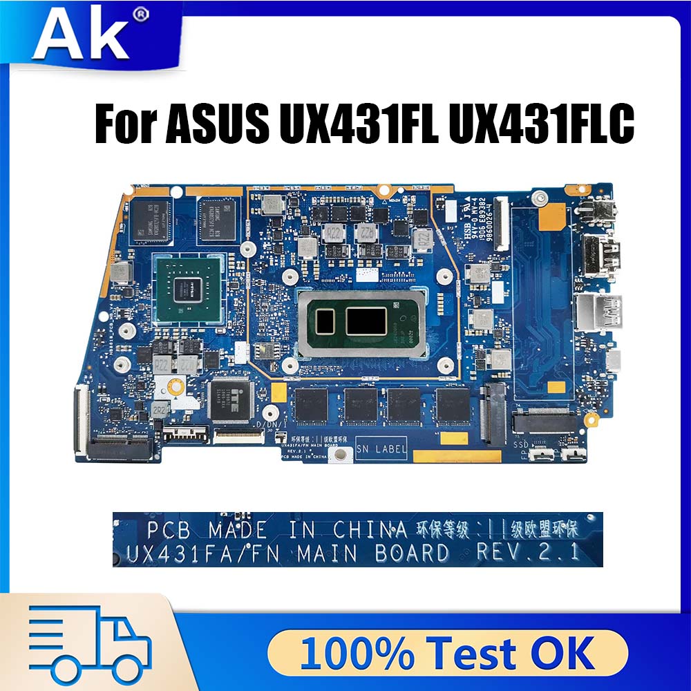 Ram Memory Module - Zenbook 14、ux431fa、ux431fn、ux431fac、ux431f、ux431fc、4gb、8gb、16gb ram、I3-I5-I7-8th, 10th、uma pm用マザーボード