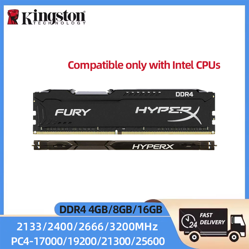 Ddr4 3200Mhz - HyperX Fury メモリ RAM DDR4 4GB