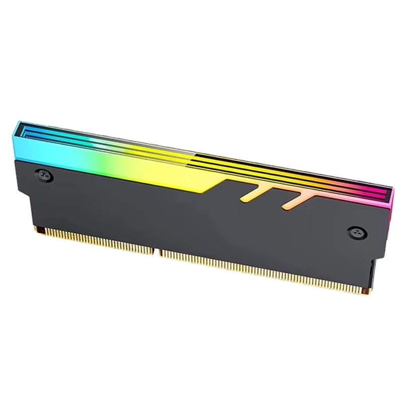 Ddr3 Ram - リーディングインフィニットミラーレンズ5V ARGBデスクトップコンピューターメモリヒートシンク新設計、デザインRAMアーマーアルミベスト（DDR3/4/5対応）