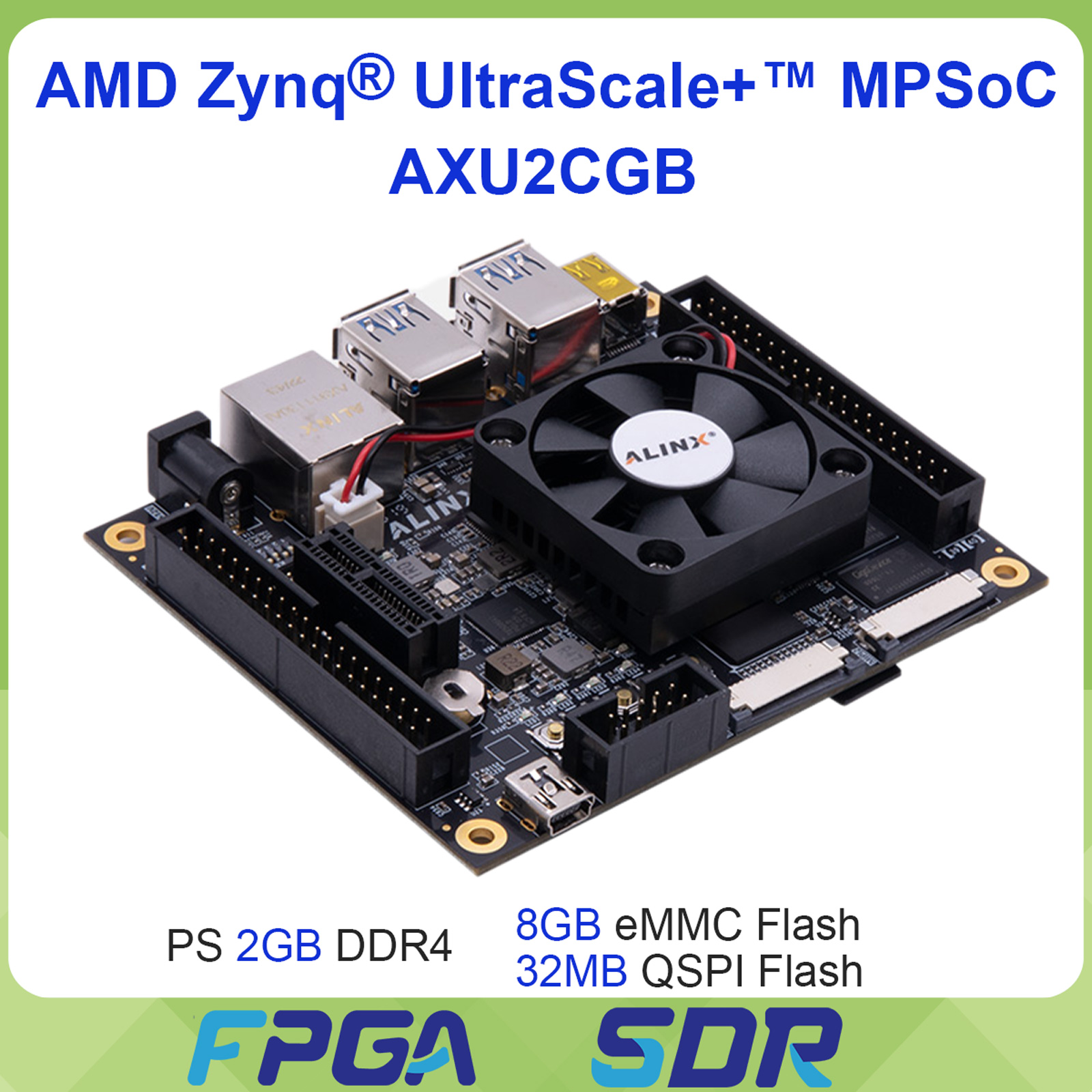 Ddr4 8Gb - ALINX AXU2CGB AMD Zynq UltraScale+ MPSoC