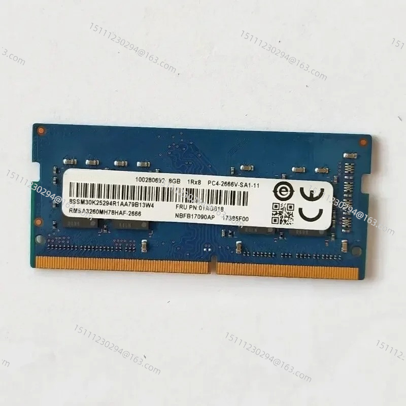 Ram Memory Module - DDR4 8GB 2666MHz ノートパソコン用RAM、1RX8 PC4-2666V-SA1-11 SODIMM