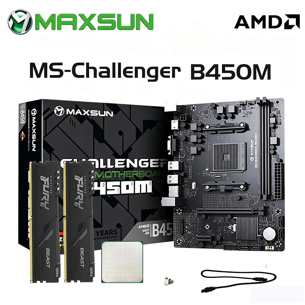 Ddr4 3200Mhz - Maxsun B450 マザーボード + AMD R5