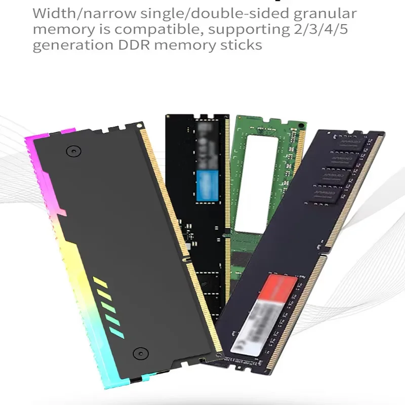 PCメモリヒートシンク RM-1 RAM冷却ベスト 5V-3 - Ddr4 Desktop Ram のレビューと価格