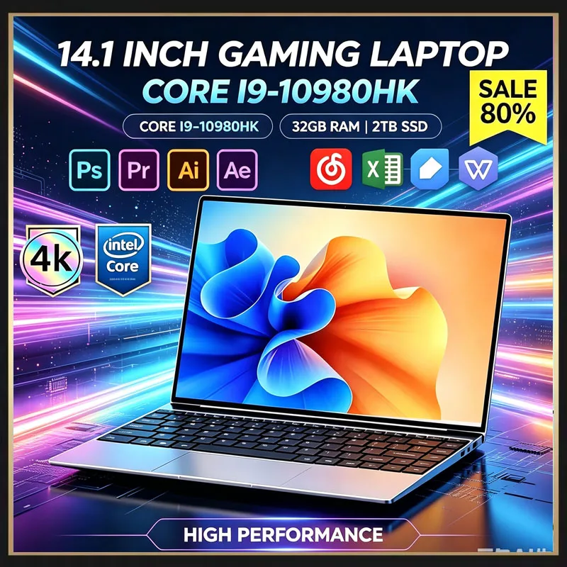 超薄型14.1インチノートパソコン、Intel Core i - Ddr4 Ram のレビューと価格