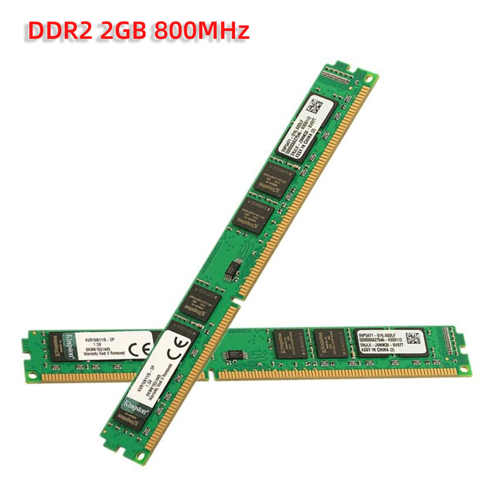 キングストン メモリア ラムキット デスクトップメモリ DD - Ddr2 Ram のレビューと価格