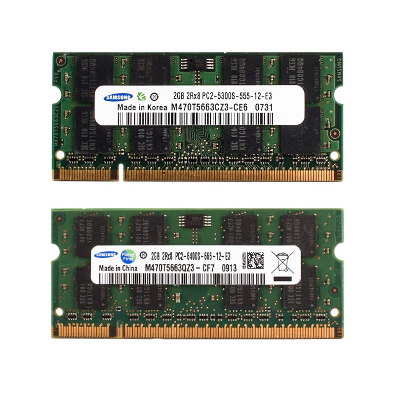 Samsung-ラップトップメモリモジュール,ddr2, 2 - Ddr2 Ram のレビューと価格
