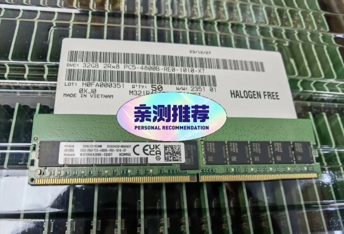 互換性のあるサムスン製32GB DDR5 2Rx8サーバーR - Ecc Ram Server のレビューと価格