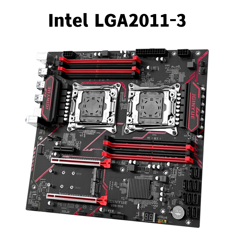JGINYUE X99‑9D4 デュアルLGA2011‑3サ - Ecc Ram Server のレビューと価格