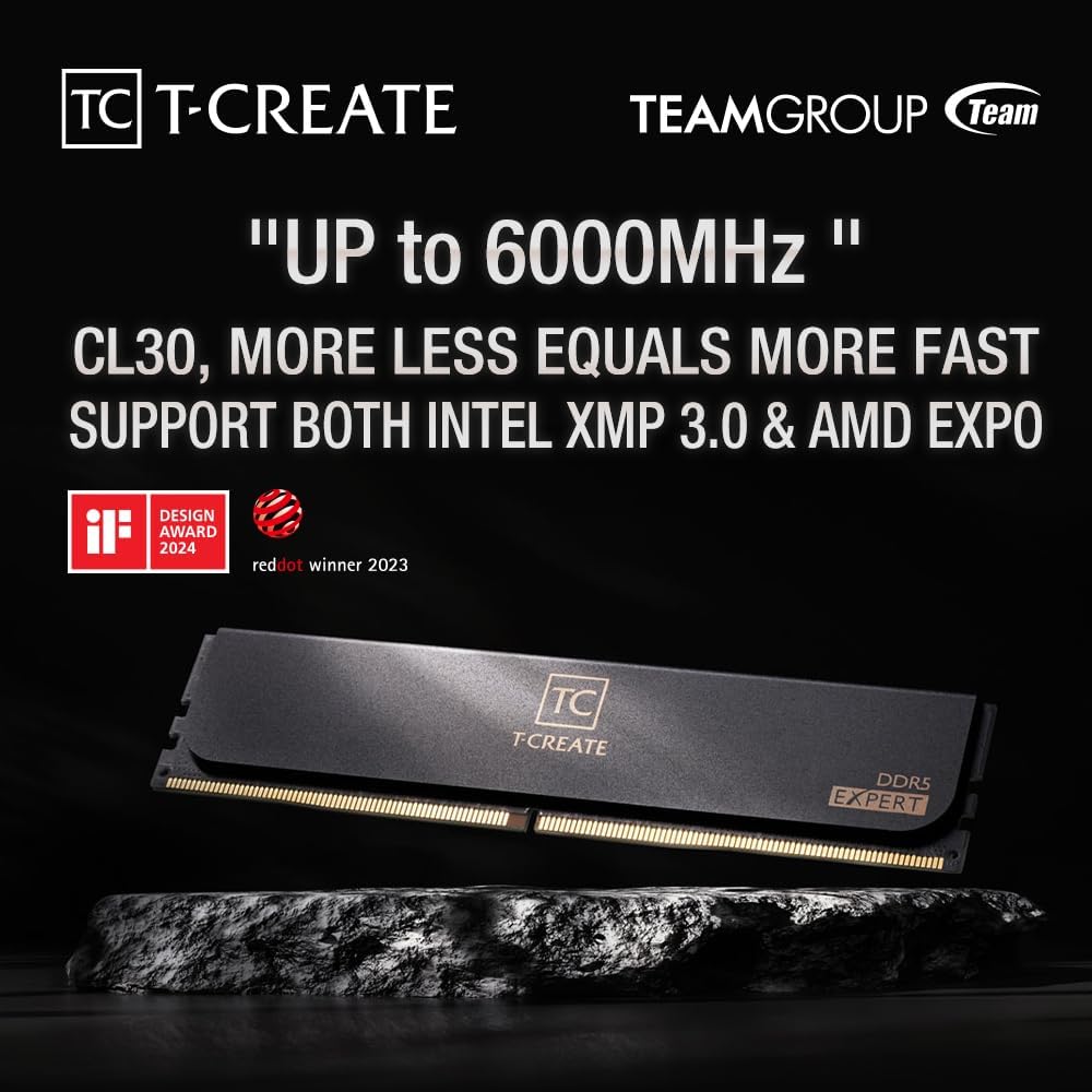 TEAMGROUP T-Create Expert CL30 - Ram Memory Module のレビューと価格