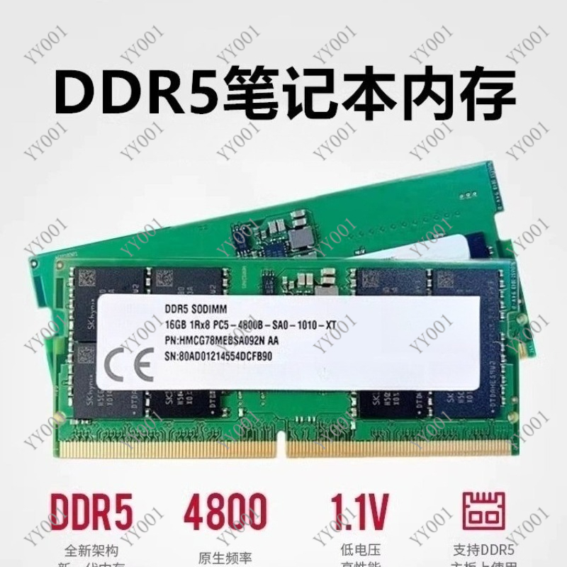 DDR5 ノートパソコン用RAM 8GB 16GB 4800 - Ram Memory Module のレビューと価格