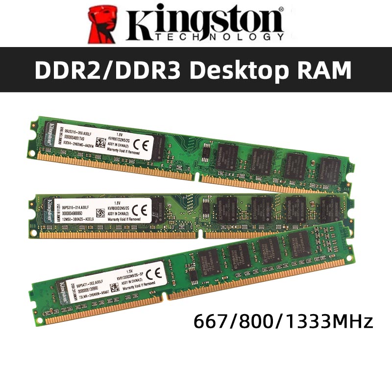 キングストン メモリア RAM DDR2 2GB 800Mh - Ddr2 Ram のレビューと価格