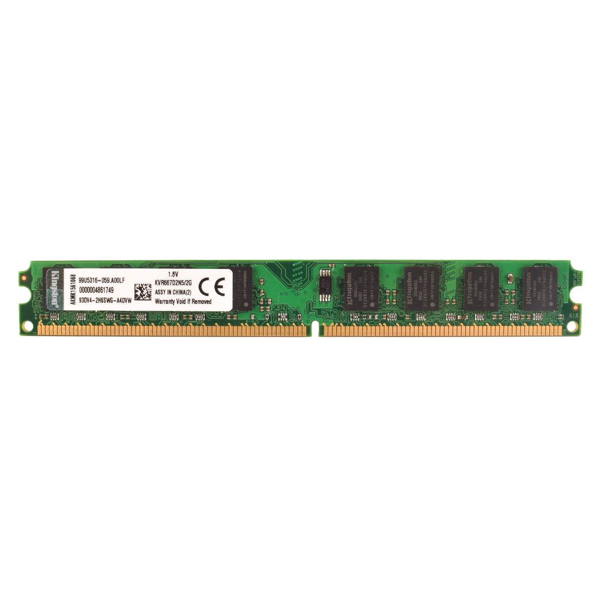 キングストン メモリア RAM DDR2 2GB 800Mh - Ddr2 Ram のレビューと価格